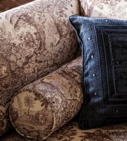 Highgrove Toile Fabric by Sanderson Yew Green