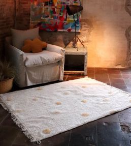 C-HIDO-HNY-Hippy Dots Natural-Rugs-Honey Honey