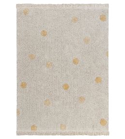 C-HIDO-HNY-Hippy Dots Natural-Rugs-Honey Honey