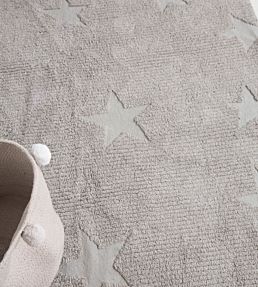 C-HI-ST-GREY-Hippy Stars-Rugs-Grey Grey