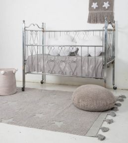 C-HI-ST-GREY-Hippy Stars-Rugs-Grey Grey