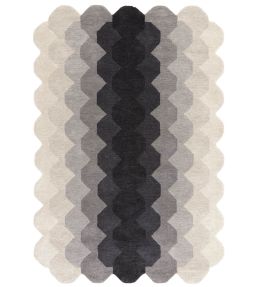 Asiatic Hive rug Charcoal HIVE120170CHAR Charcoal