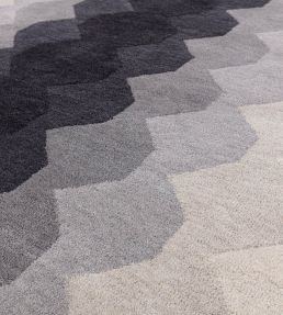 Asiatic Hive rug Charcoal HIVE120170CHAR Charcoal