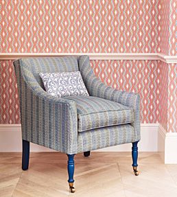 Holt Fabric by Jane Churchill Blue