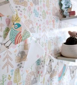 Honeywood Bears Wallpaper by Ohpopsi Sherbet