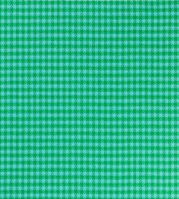 Houndstooth Fabric by Johnstons of Elgin Emerald