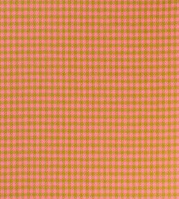 Houndstooth Fabric by Johnstons of Elgin Pink