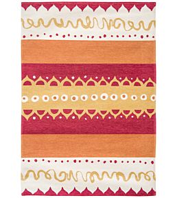 RG8802-80150-Hustle Bustle-Rug-Pink/Orange Pink/Orange
