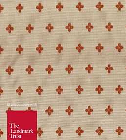Laughton Fabric by Ian Mankin Russet
