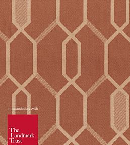 Methwold Fabric by Ian Mankin Russet