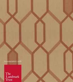 Methwold Fabric by Ian Mankin Russet