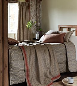 Methwold Fabric by Ian Mankin Court Grey