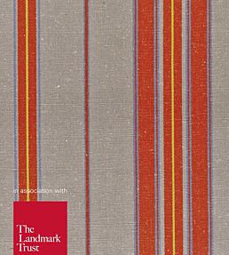 Sackville Stripe Fabric by Ian Mankin Russet