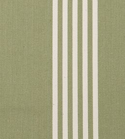 Oxford Stripe Fabric by Ian Mankin Sage