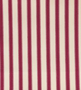 Ticking 2 Fabric by Ian Mankin Peony