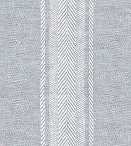 Salcombe Stripe Fabric by Ian Mankin Mist