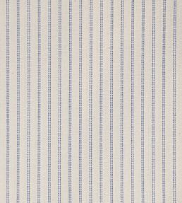 Lining Stripe Fabric by Ian Mankin Indigo