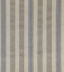 Spencer Stripe 2 Fabric by Ian Mankin Indigo
