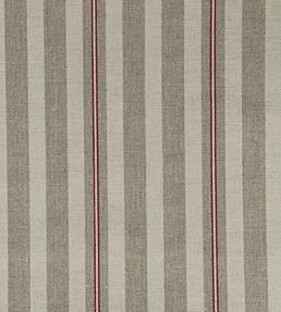 Spencer Stripe 2 Fabric by Ian Mankin Peony