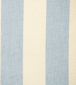 Devon Stripe Fabric by Ian Mankin Bluebell