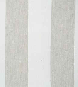 Devon Stripe Fabric by Ian Mankin Cream
