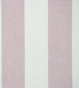Devon Stripe Fabric by Ian Mankin Pink