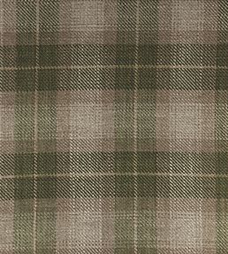 Kintyre Check Fabric by Ian Mankin Sage