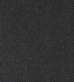 Atlantic Union Fabric by Ian Mankin Black