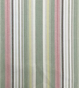 Quay Stripe Fabric by Ian Sanderson Apple Blossom