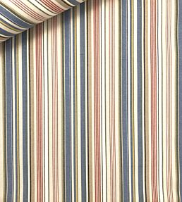Pyjama Stripe Fabric by Ian Sanderson Mandarin