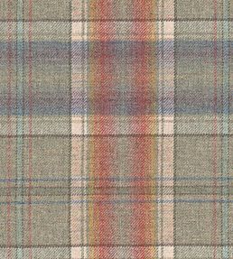 Galloway Plaid Fabric by Ian Sanderson Heathland