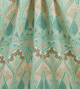 Ianthe Bloom Multi in Ladbroke Linen Fabric by Liberty Jade