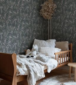 Idun Wallpaper by Sandberg Classic Blue