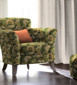 Imara Fabric by Arley House Olive