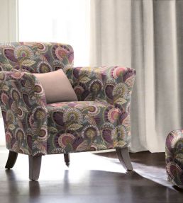 Imara Fabric by Arley House Silver