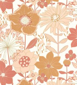 Immensite Wallpaper by Caselio Rose Or