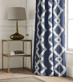 Inca Fabric by Warner House Navy