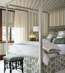 Indian Wells Fabric by Thibaut Wild Sage