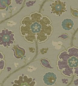 Indira Wallpaper by Eijffinger Olive/Mauve