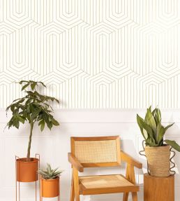 Infini Wallpaper by Caselio Blanc