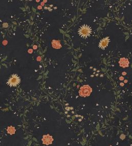 Inger Mural by Sandberg Midnight Blue