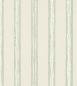Innis Stripe Wallpaper by Jane Churchill Aqua