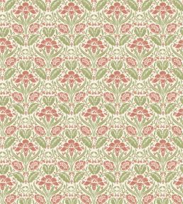 Iris Meadow Wallpaper by GP & J Baker Pink/Green