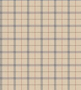 Islay Wallpaper by Mulberry Home Blue/Red