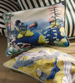 It's Paradise Cushion 60 x 45cm by Christian Lacroix Agate
