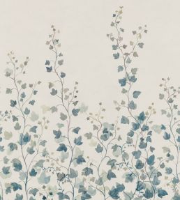 Ivy Mural by Sandberg Blue