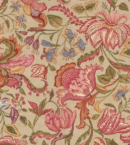 Jacobean Wallpaper by Eijffinger Beige/Red