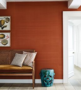 Kasuri Fabric by James Hare Natural / Ochre