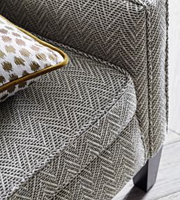 Tamarind Fabric by James Hare Natural / Dusky Rose