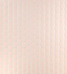 Vertex Fabric by Jane Churchill Pink